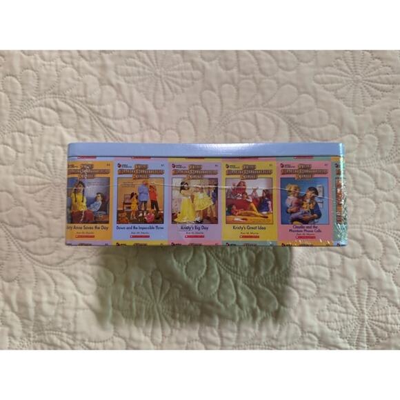 The Baby-Sitters Club Retro Set Books #1-6 Original Covers Collectors Tin- New - Picture 6 of 10